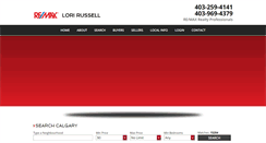 Desktop Screenshot of lorirussell.ca